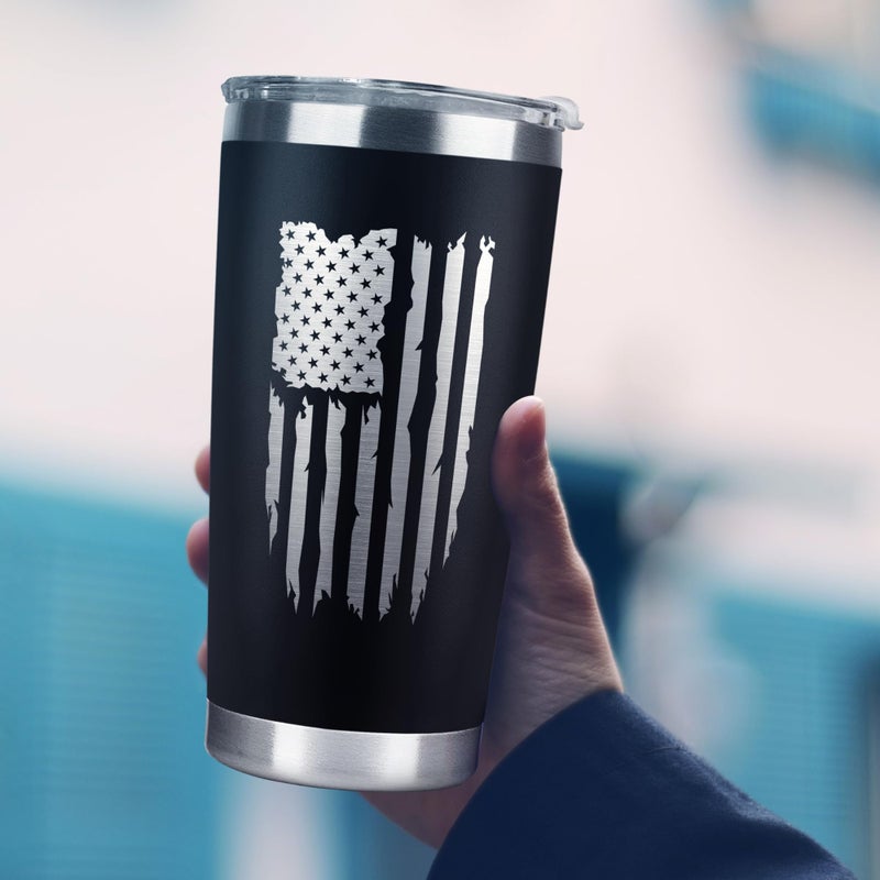 TEEBIM Gifts for Men - Birthday Gifts for Men - Birthday Gift for Grandpa, Him, Dad, Husband, Uncle - Fathers Day Gift - 40th, 50th, 60th, 70th Mens Present Ideas - 20 Oz Stainless Steel Tumbler - Image 5